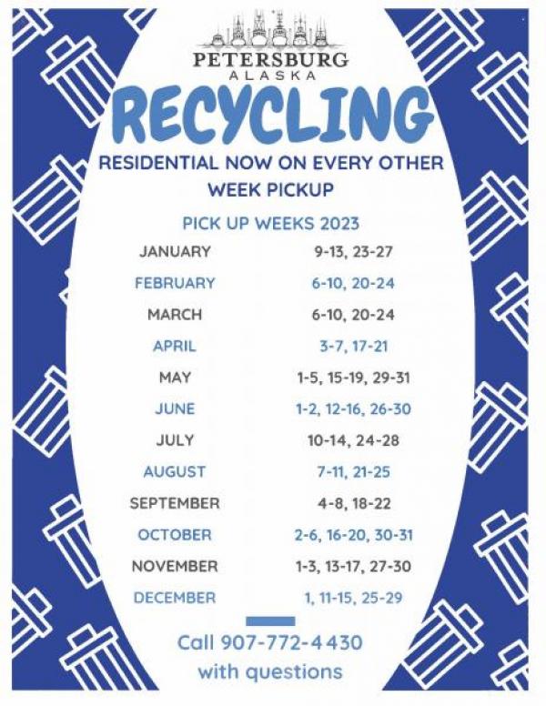 Recycling Program Petersburg Alaska